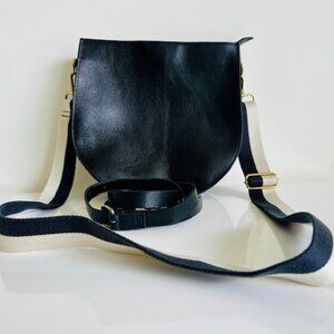 Madewell The Transport Saddlebag - Black